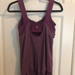 Lulu lemon tank with adjustable waist/hip
